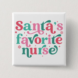 Der Lieblingsschwester des Weihnachtsmanns Button