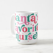 Der Lieblingsschwester des Weihnachtsmanns Kaffeetasse (Vorderseite Links)
