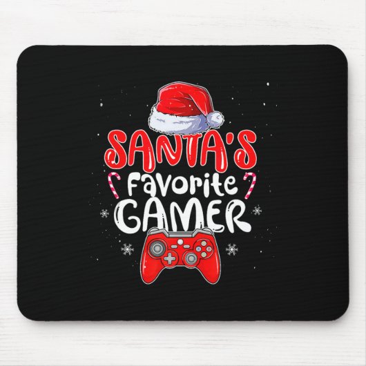 Der Lieblingsspieler des Weihnachtsmanns Mousepad (Vorne)