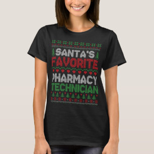Der Lieblingstechniker des Weihnachtsmanns Ugly Ch T-Shirt