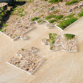 Der Liegestuhl am Strand Puzzle (Seite)