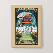 Der Lifeguard-Turm | Lustige Tarot-Karten-Taste