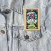 Der Lifeguard-Turm | Lustige Tarot-Karten-Taste Button (Insitu)
