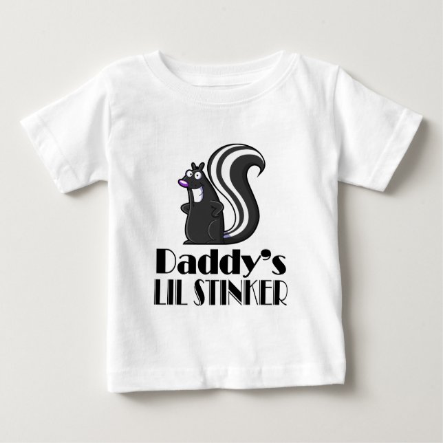 Der Lil des Vatis Stinker Baby T-shirt (Vorderseite)