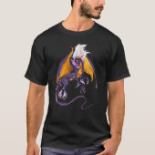 Der lila Drache-T - Shirt (Vorderseite)
