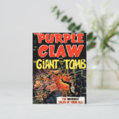 Der Lila Klaw Nr. 3 Postkarte (Stehend Vorderseite)