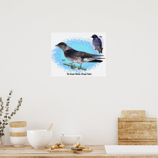 Der Lila Martin Poster (Küche)