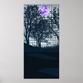 Der Lila Mond Poster (Vorne)