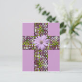 DER LILA ÜBERGANG POSTKARTE (Stehend Vorderseite)