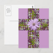 DER LILA ÜBERGANG POSTKARTE (Vorne/Hinten)