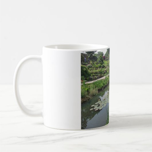 Der Lily Pond bei RHS Wisley Kaffeetasse (Links)