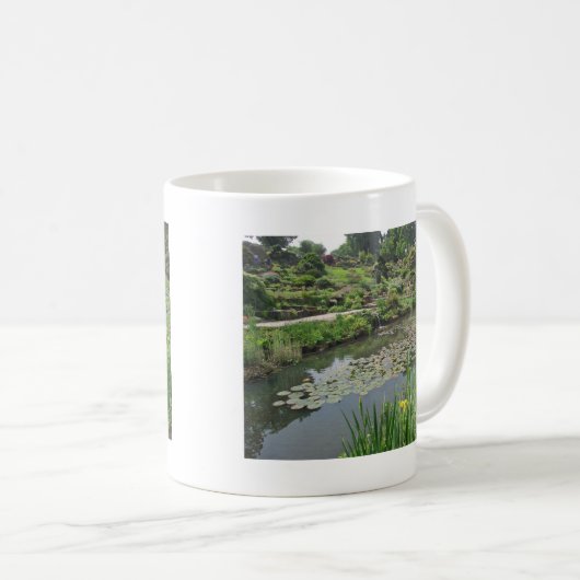 Der Lily Pond bei RHS Wisley Kaffeetasse (VorderseiteRechts)