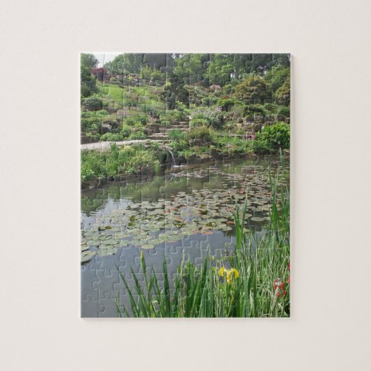 Der Lily Pond bei RHS Wisley Puzzle (Vertikal)