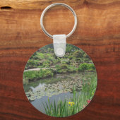 Der Lily Pond bei RHS Wisley Schlüsselanhänger (Vorderseite)