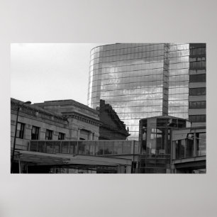 Der Link in Kansas City Architektur Foto Poster