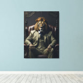 Der Lionvater Leinwanddruck (Insitu (Holzboden))