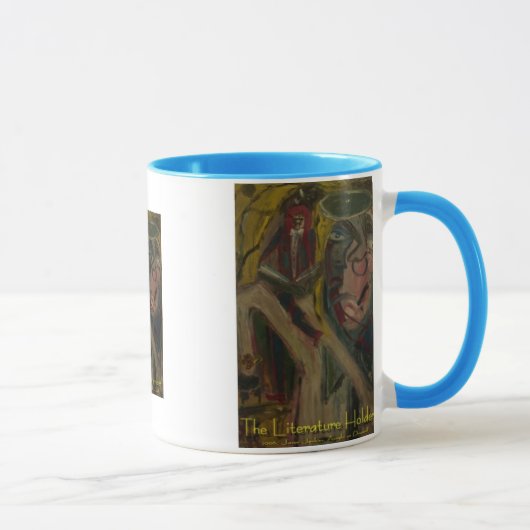Der Literaturbesitzer Tasse (Rechts)
