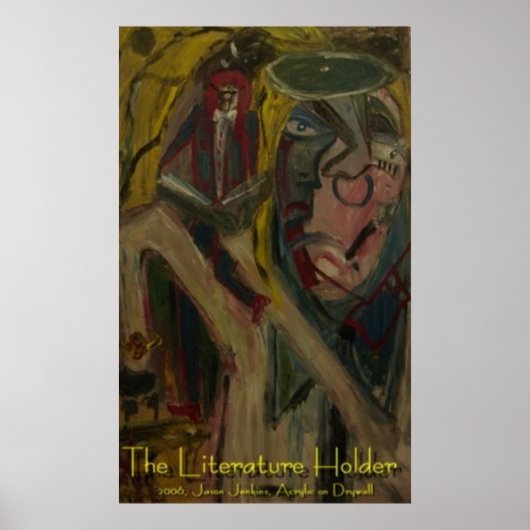 DER LITERATURINHABER POSTER (Vorne)