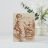 Der Lithograf Postkarte (Stehend Vorderseite)