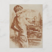 Der Lithograf Postkarte (Vorderseite)