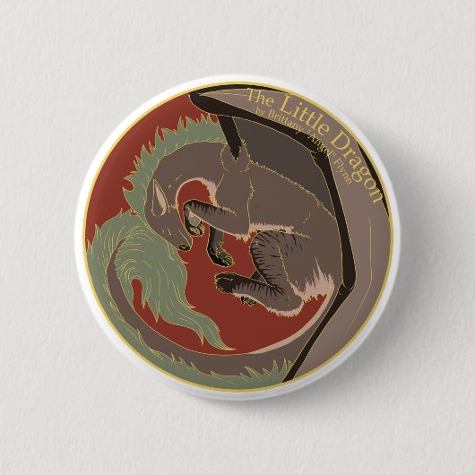 Der Little Dragon Cover Button (Vorderseite)