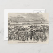 Der Liverpool Grand Steeple Chase am Mittwoch Postkarte (Vorne/Hinten)