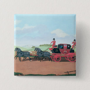 Der Liverpool- und LondonRoyal Mail Trainer, 1812 Button