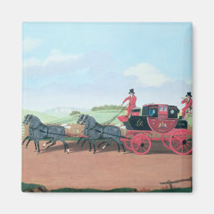 Der Liverpool- und LondonRoyal Mail Trainer, 1812 Magnet
