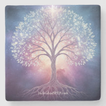 Der Living Blueprint Stone Untersetzer