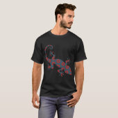 Der Lizards Phish Donut Druck T-Shirt (Vorne ganz)