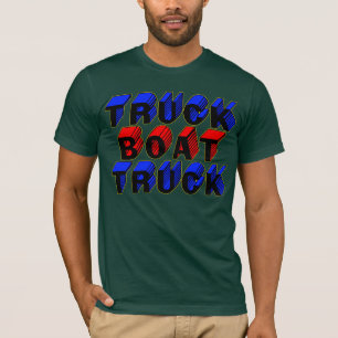 Der LKW-Boot-LKW T-Shirt