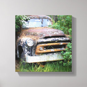 Der LKW des Papas Leinwanddruck