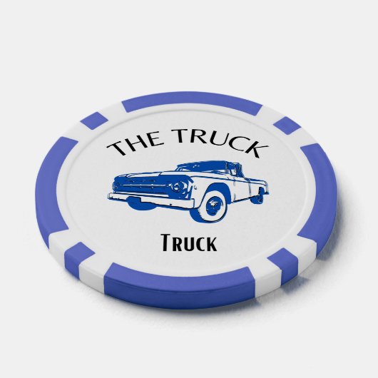 Der LKW Pokerchips (Einzeln)