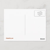 Der Llama-Zirkus Postkarte (Rückseite)