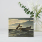 Der Lobsterman, The Doryman von N. C. Wyeth Postkarte (Stehend Vorderseite)