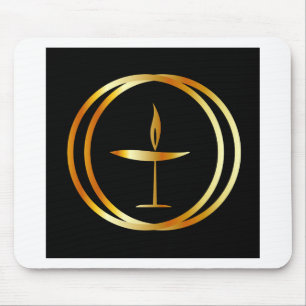 Der lodernde Chalice Mousepad