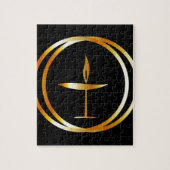 Der lodernde Chalice Puzzle (Vertikal)