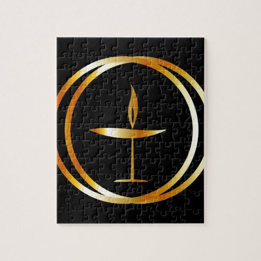 Der lodernde Chalice Puzzle (Vertikal)