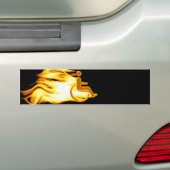 Der lodernde Stuhl Autoaufkleber (Auf Auto)