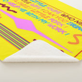 Der Löffel fällt in Liebe mit der Dame und dem Mes Sherpadecke (3/4)