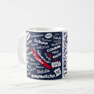 Der lokale Humor in Neukaledonien Kaffeetasse