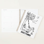 Der Lollipop-Mann hilft, einen Ball von einem Baum Planer (Anzeige)