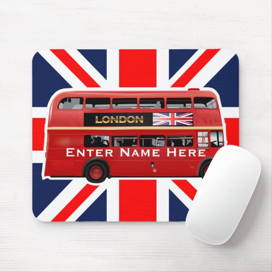 Der London-Rot-Bus Mousepad (Mit Mouse)
