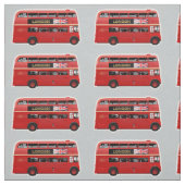 Der London-Rot-Bus Stoff (Muster)