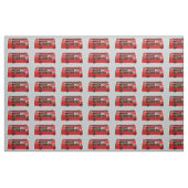Der London-Rot-Bus Stoff (Fat Quarter (45,7 x 55,9 cm))