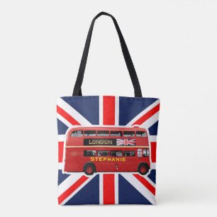 Der Londoner rote Bus Tasche