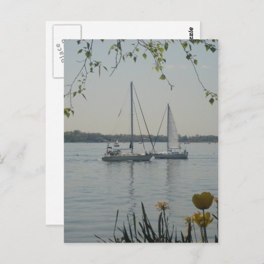 Der Long-Island-Sund Postkarte (Vorne/Hinten)