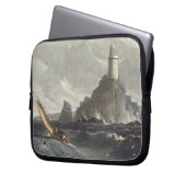 Der longships Leuchtturm der Länder beenden, Laptopschutzhülle (Vorderseite Links)