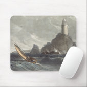 Der longships Leuchtturm der Länder beenden, Mousepad (Mit Mouse)