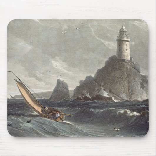 Der longships Leuchtturm der Länder beenden, Mousepad (Vorne)